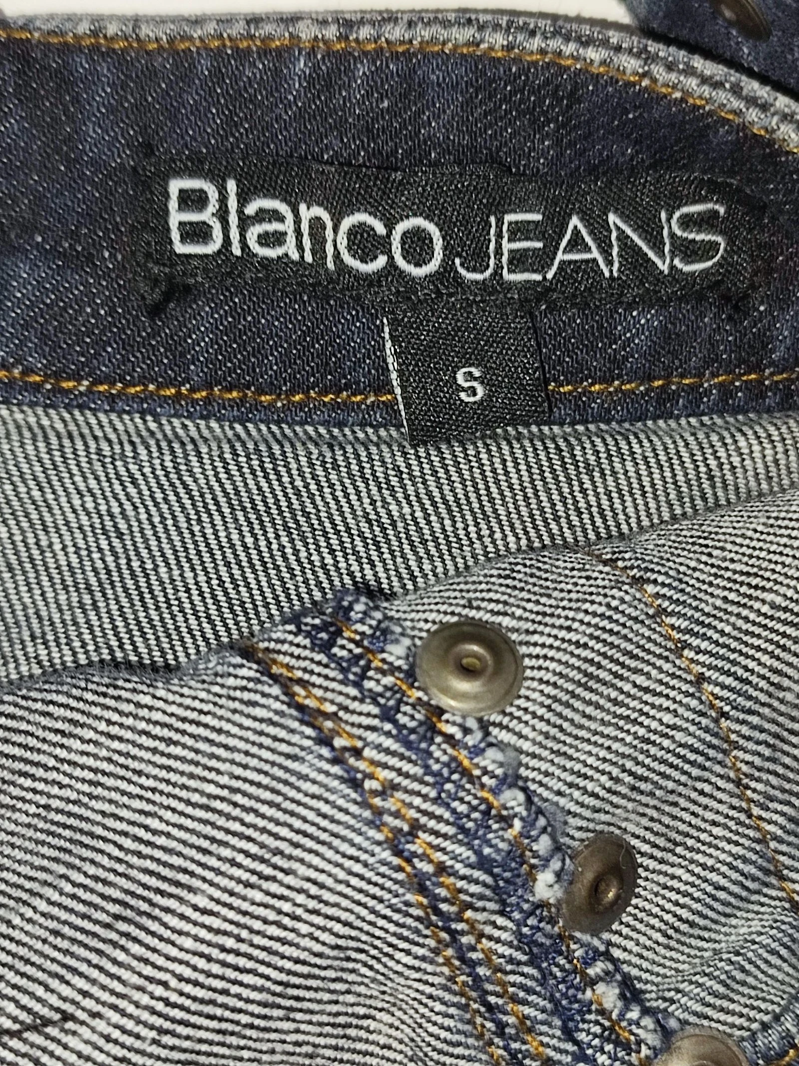 Top korset cowboy Blanco Jeans Y2K met klinknagels - Maat S – photo 3